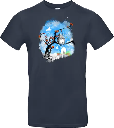 Japan pop overload - japan, anime, pop culture, movies, fantasy, sumi e, watercolor - Standard T-Shirt
