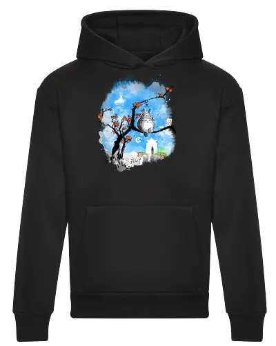 Japan pop overload - japan, anime, pop culture, movies, fantasy, sumi e, watercolor - Heavyweight Hoodie
