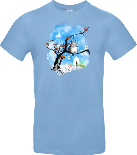 Japan pop overload - japan, anime, pop culture, movies, fantasy, sumi e, watercolor - Standard T-Shirt