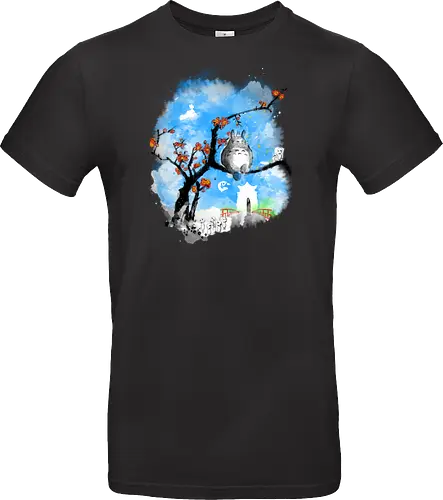 Japan pop overload - japan, anime, pop culture, movies, fantasy, sumi e, watercolor - Standard T-Shirt