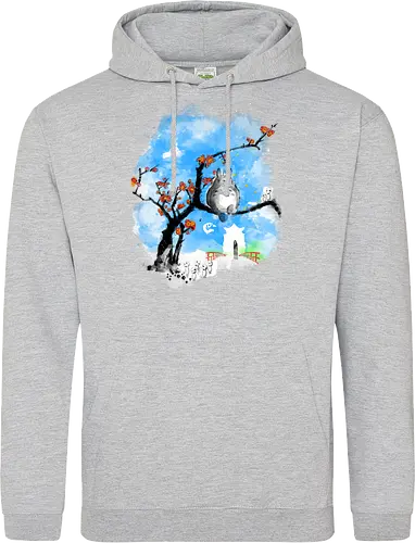 Japan pop overload - japan, anime, pop culture, movies, fantasy, sumi e, watercolor - Standard Hoodie