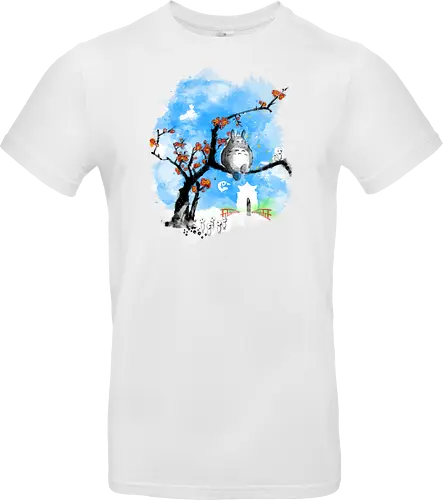 Japan pop overload - japan, anime, pop culture, movies, fantasy, sumi e, watercolor - Standard T-Shirt