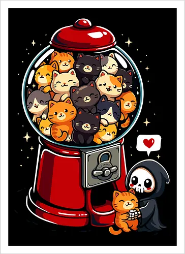 Gumball Grim Cats