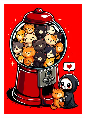 Gumball Grim Cats