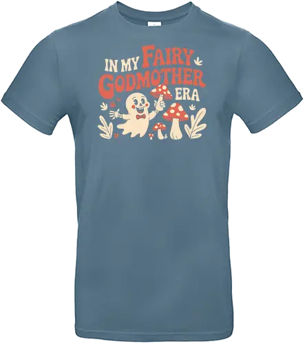 In My Fairy Godmother Era  - fairy godmother art, spooky mushroom design, magical ghost print, fantasy lover design, halloween ghost art, whimsical mushroom graphic, cute ghost illustration, unique fairy design, gift for fantasy fans, playful spooky print - Standard T-Shirt