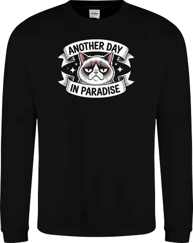 Another Day in Paradise Cat