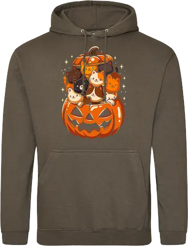 Pumpkin Cute Cats