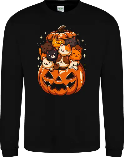 Pumpkin Cute Cats