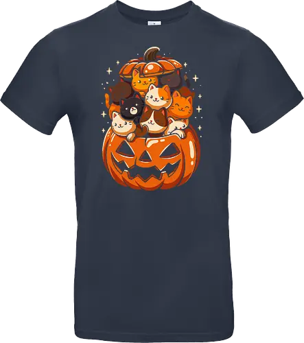 Pumpkin Cute Cats
