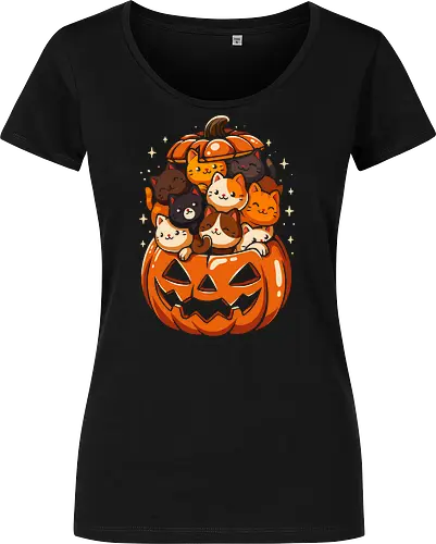 Pumpkin Cute Cats