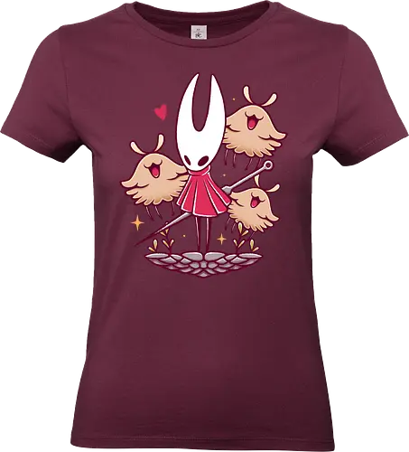 Hornet & Lost Fleas - Bug Knight, silksong, hollowknight, hornet, bell beast, sherma, lost fleas, gaming, video games, videogames, indie game, metroidvania, gamer - Standard T-Shirt (Women)