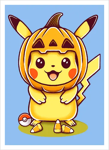 Electric-type Halloween