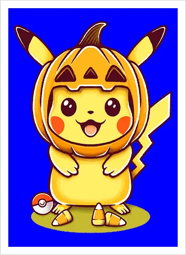 Electric-type Halloween