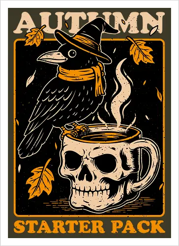 Crow Autumn Coffee