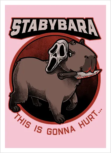 Slasher Capybara Horror Movie 