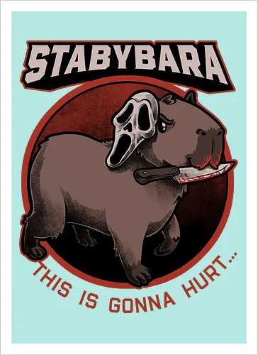 Slasher Capybara Horror Movie 