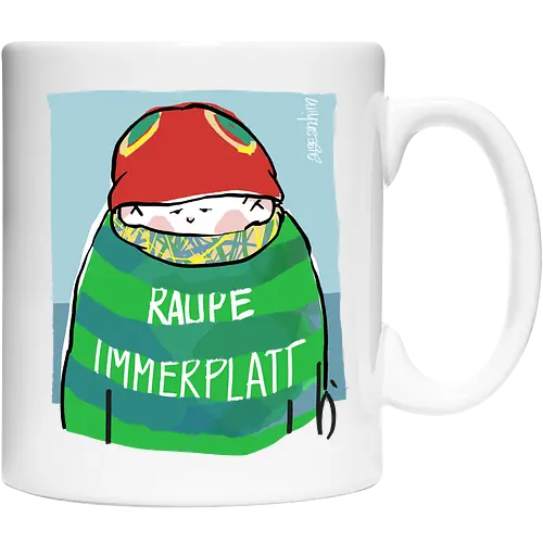Raupe Immerplatt
