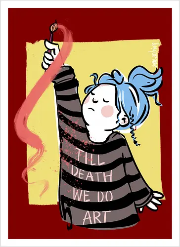 till death we do art