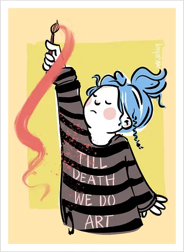 till death we do art