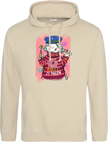 Zeit sich die Finger bunt zu malen