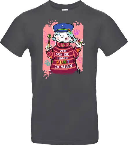 Zeit sich die Finger bunt zu malen