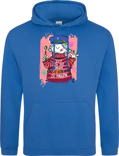 Zeit sich die Finger bunt zu malen