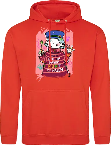 Zeit sich die Finger bunt zu malen