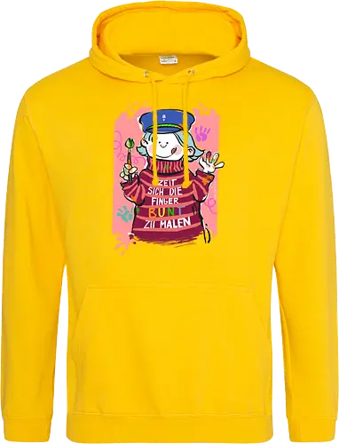 Zeit sich die Finger bunt zu malen