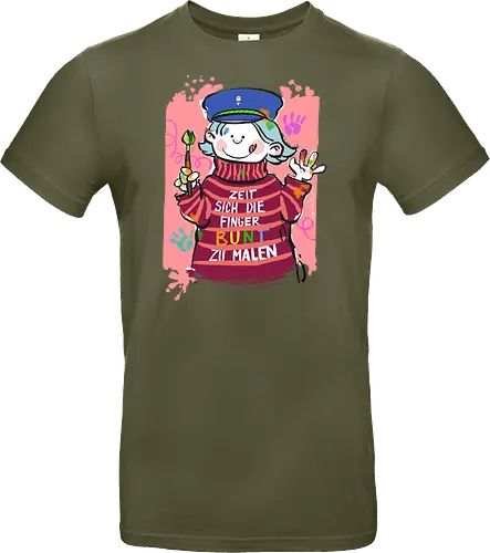 Zeit sich die Finger bunt zu malen