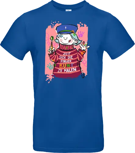 Zeit sich die Finger bunt zu malen