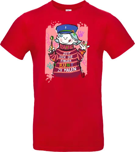 Zeit sich die Finger bunt zu malen