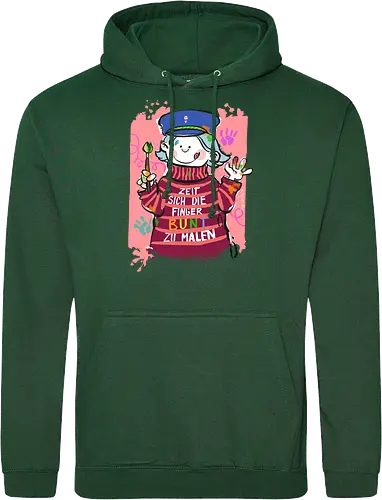 Zeit sich die Finger bunt zu malen