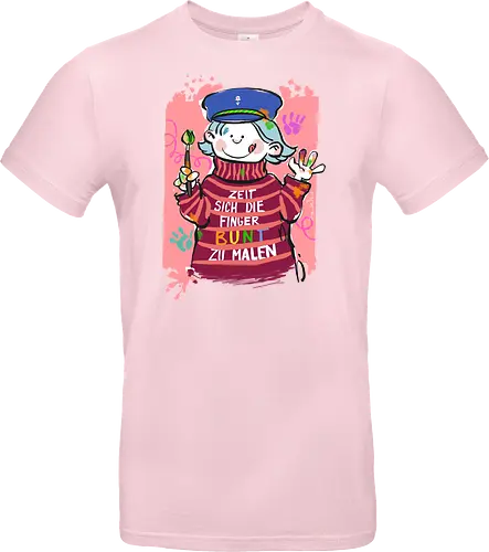 Zeit sich die Finger bunt zu malen