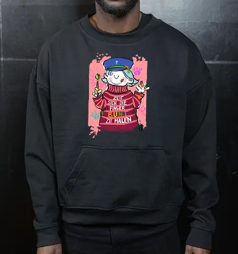 Zeit sich die Finger bunt zu malen