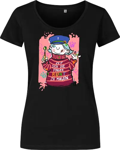 Zeit sich die Finger bunt zu malen