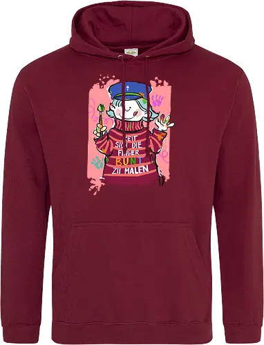 Zeit sich die Finger bunt zu malen