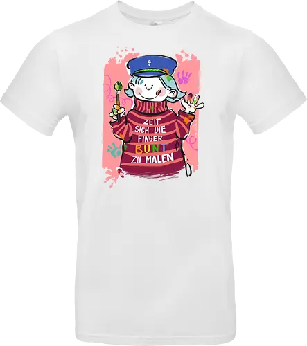 Zeit sich die Finger bunt zu malen