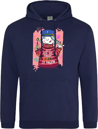 Zeit sich die Finger bunt zu malen