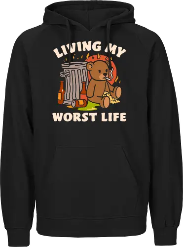 Living My Worst Life Bear Artwork