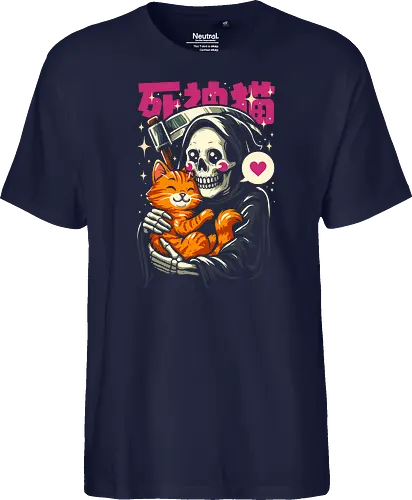 Grim Reaper Loves Cute Cat