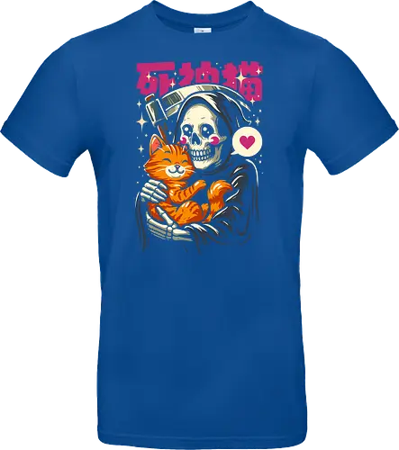 Grim Reaper Loves Cute Cat