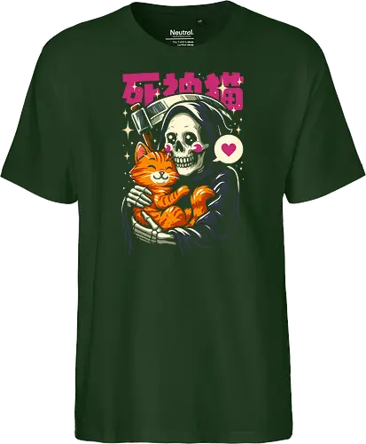 Grim Reaper Loves Cute Cat