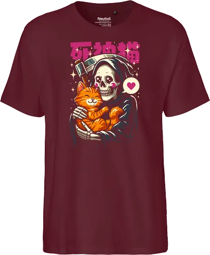 Grim Reaper Loves Cute Cat