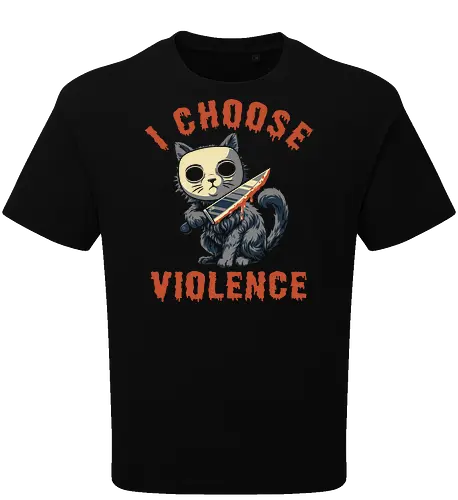 Halloween Cat - I Choose Violence