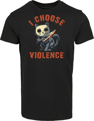 Halloween Cat - I Choose Violence