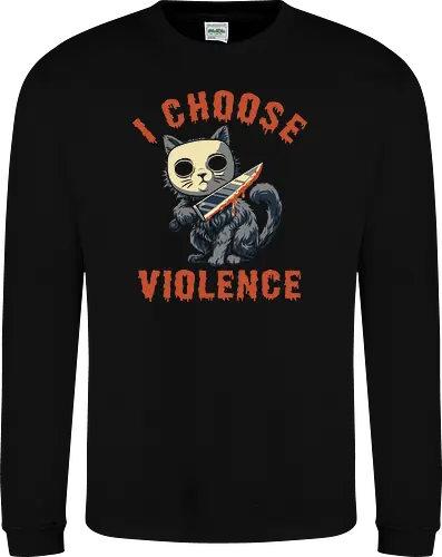 Halloween Cat - I Choose Violence