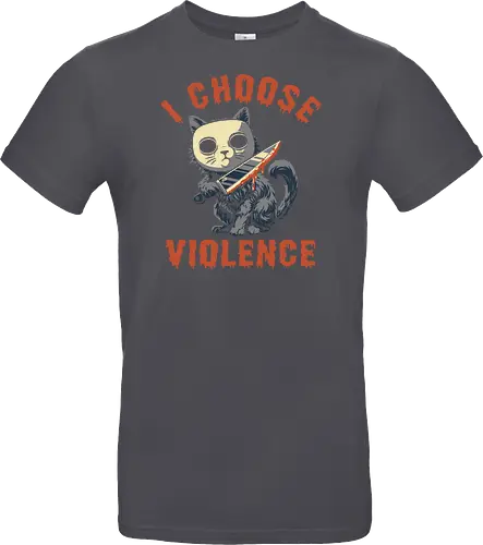 Halloween Cat - I Choose Violence