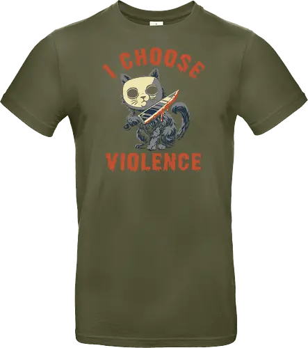 Halloween Cat - I Choose Violence