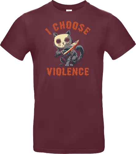 Halloween Cat - I Choose Violence