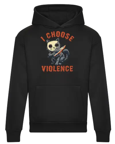 Halloween Cat - I Choose Violence